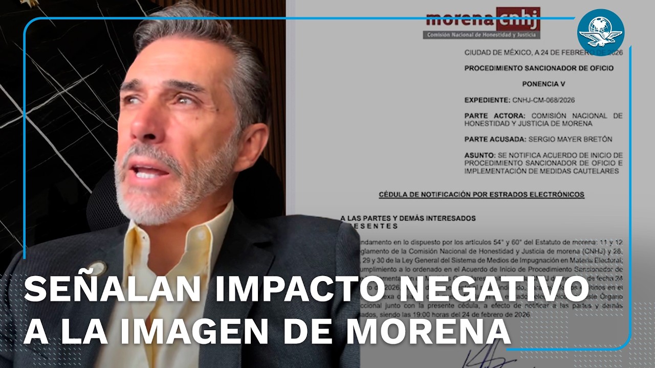 Por participar en LCDLF, Morena suspende derechos políticos de Sergio Mayer