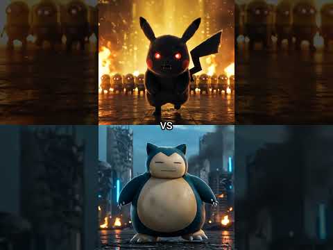 Darkchu Vs Pikachu, Charizard, Blastoise, Venusaur, Snorlax, Gyarados, Mewtwo