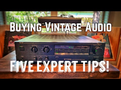 How to Buy Vintage Audio Gear: Expert Tips You Can Try!