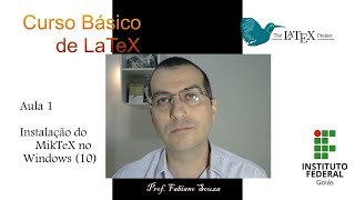 Curso Básico de LaTeX. Aula 1. Instalação do MikTeX, TeXStudio e TeXnicCenter no Windows