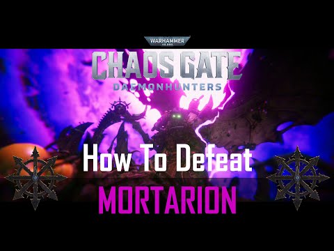 How To Defeat Boss Mortarion Guide | Chaos Gate Daemonhunters | Warhammer 40,000