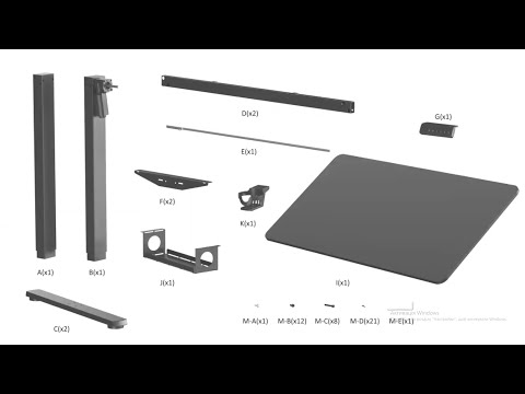ᐈ Стіл з електро регулюванням висоти Mealux PowerDesk Lite Black