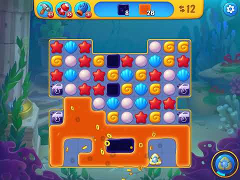 Fishdom level 6767 no boosters フィッシュダム ノーマル [Friend's]