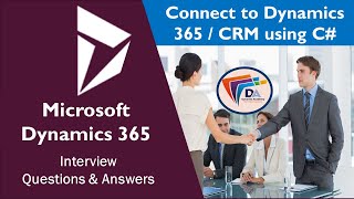 How to Connect to Dynamics 365 using C# Console App ? Dynamics 365 C# Connect to CRM | Example