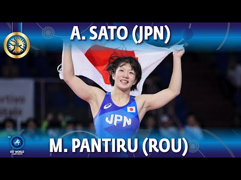 Anju Sato (JPN) vs Maria Magdalena Pantiru (ROU) - Final // U17 World Championships 2022
