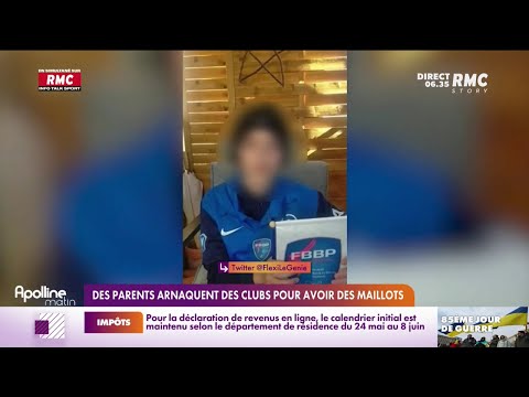 Des parents ont fait passer leur enfant pour malade dans le but de recevoir des maillots de foot