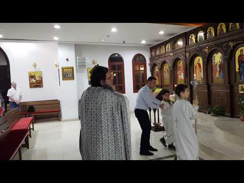 Ι.Ν. Ευαγγελισμού της Θεοτόκου, Jebel Ali, Dubai, “Μικρή Είσοδος”