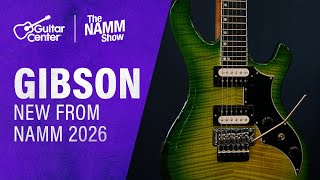 Video thumbnail for NEW Gibson Guitars (Artist Models, Les Paul Studios, ES-330s and More!) | NAMM 2026 by Guitar Center