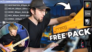 WE MADE A *free* SAMPLE PACK IN 24 HOURS!!