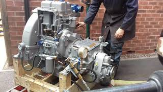 Rebuilt Lister HR2 diesel engine (1980)