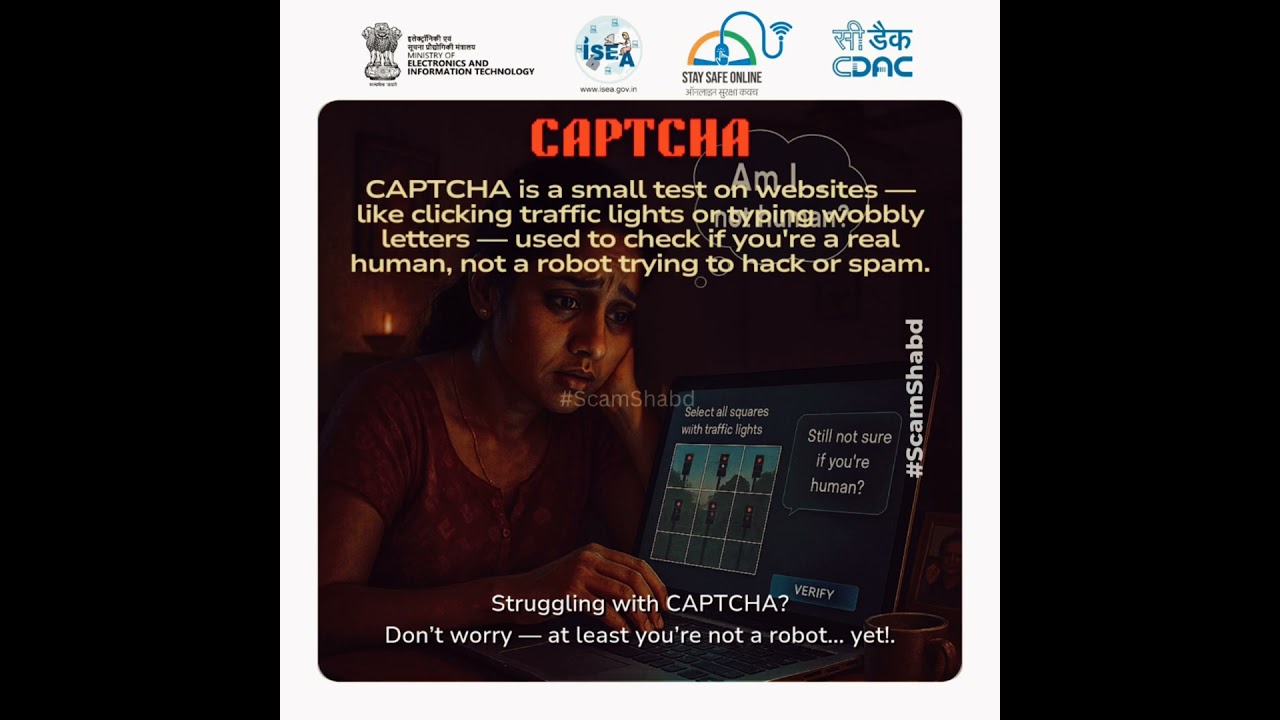 What Is CAPTCHA? Explained Simply | ScamShabd