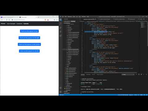 #12 Bootstrap 4 Popover