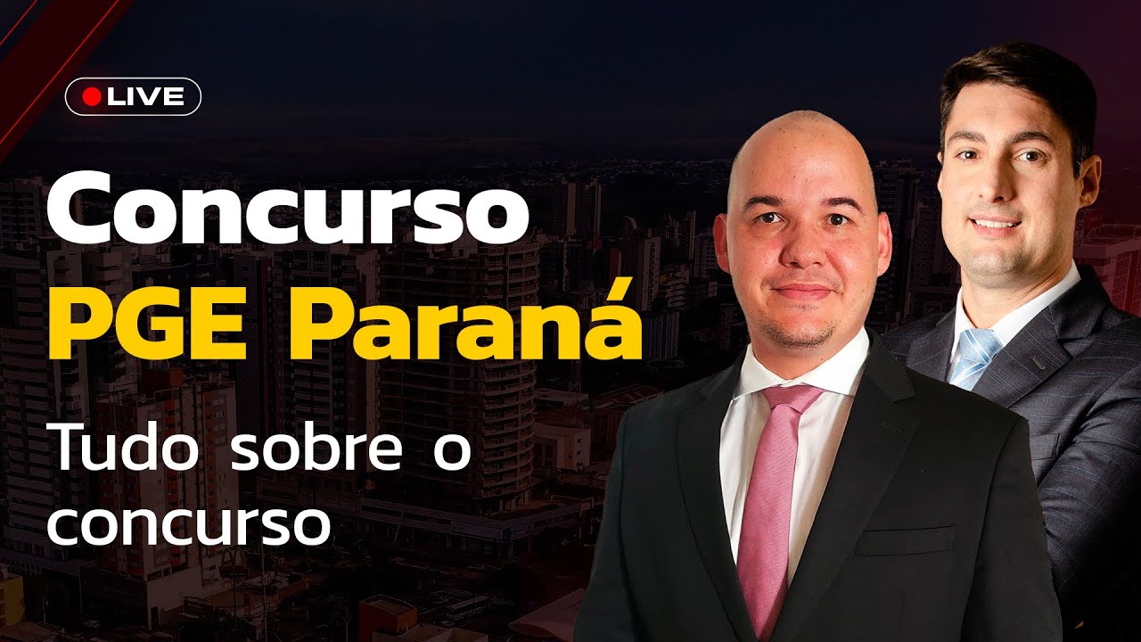 Tudo o que você precisa saber sobre o concurso da PGEPR