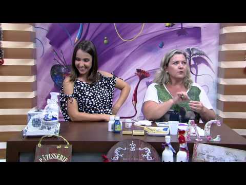 Mulher.com - 30/11/2015 - Técnica de imitação de louça Portuguesa - Angelina Couto PT2