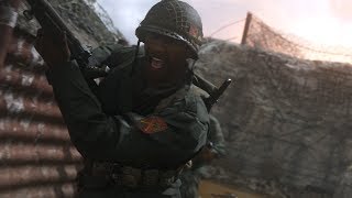 Call of Duty WW2 - FLAK TOWER - 1v1 Split-Screen (PS4 Pro) 