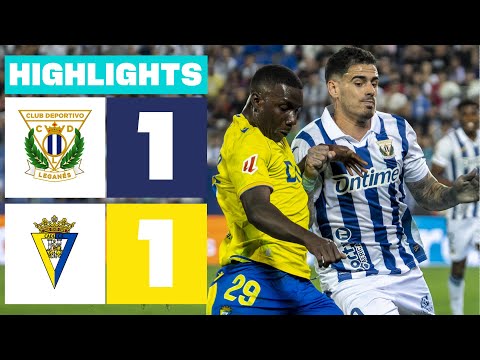 CD LEGANÉS 1 - 1 CÁDIZ CF | RESUMEN LALIGA HYPERMOTION