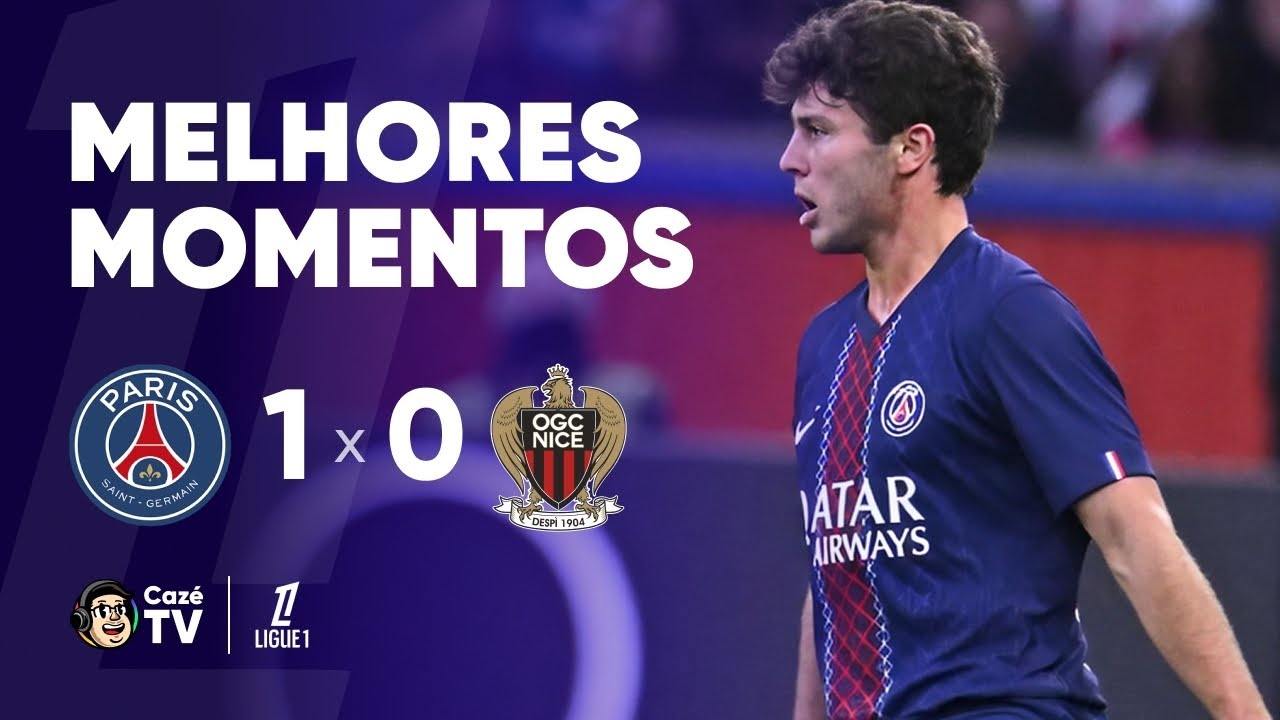 MELHORES MOMENTOS: PSG 1 X 0 NICE | LIGUE 1 25/26 | 11ª RODADA