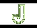 Letter J Logo Design Illustrator Illustrator Tutorial