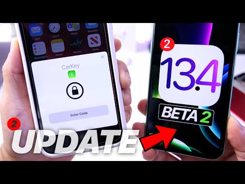 iOS 13.4 Beta 2 - iMessage CarKey ? & More...