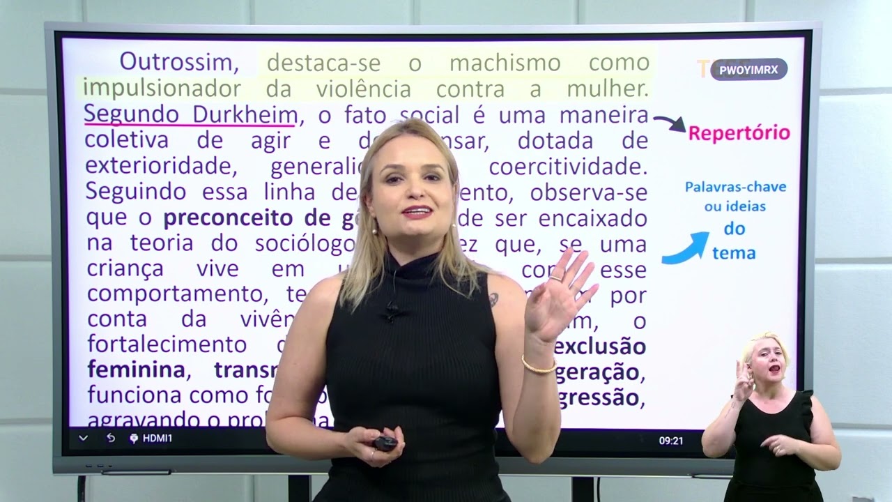 Aula 23 - Estudo Orientado Redação Nota Mil