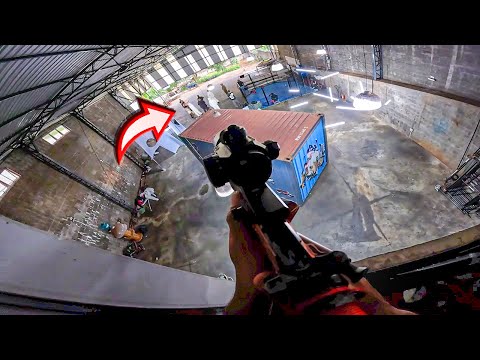 ATIREI NOS LADRÕES DO CONTEINER COM AIRSOFT ESCONDIDO