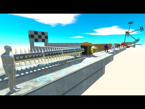 ! BEST ! FPS AVATAR TRAP DEATH RUN ROUTE - Animal Revolt Battle Simulator ARBS