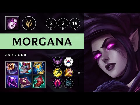 Morgana Jungle vs Vi - KR Master Patch 14.22