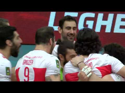 Superlega: Play Off 5° posto. Highlights Piacenza-Verona 3-2