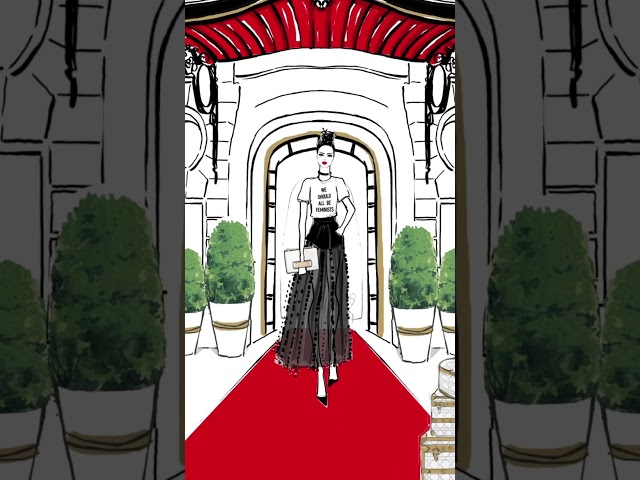 Vídeo relacionado con París a través de la moda (Biblioteca Megan Hess)