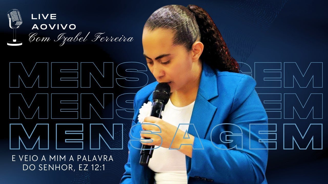 04/11/2024 - PREGAÇÃO COM  IZABEL FERREIRA | 2 REIS 4:15