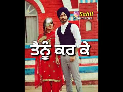 Saath jatt da (Himmat sandhu) whatsapp status by sahil_Ambersariya