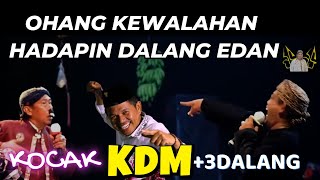 Download lagu [KOCAK BANGET] DALANG EDAN MENGACAUKAN ACARA 3DALANG  KANG DEDI MULYADI [KDM] - BODORAN WAYANG GOLEK mp3