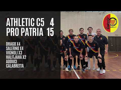 Serie B 20/21 - Athletic Calcio a 5 vs Pro Patria San Felice - Highlights