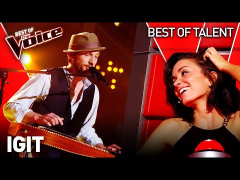 Blues, Folk & Chansons; this "FREAK ENTRANT" does it all on The Voice 🤩