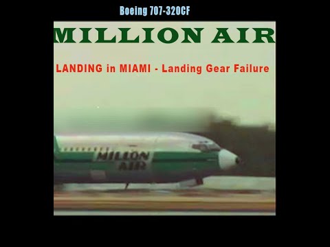 Million Air 707F ** NO Front Landing Gear