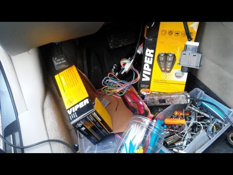 How To Install A Viper 4105V Remote Start idatalink ads-alca FLCAN on a Honda CRV