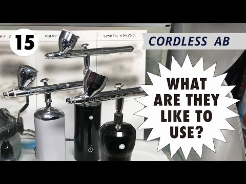 Cordless Airbrushes after 6 months my thoughts about their use. The Uncorded Gooch Ep 15