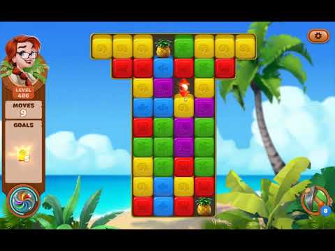 Lost Island Blast Adventure Level 486 NO BOOSTERS  A S GAMING