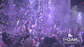 J. Cole Celebrates New Year's Eve 2014 at 1 OAK Nightclub