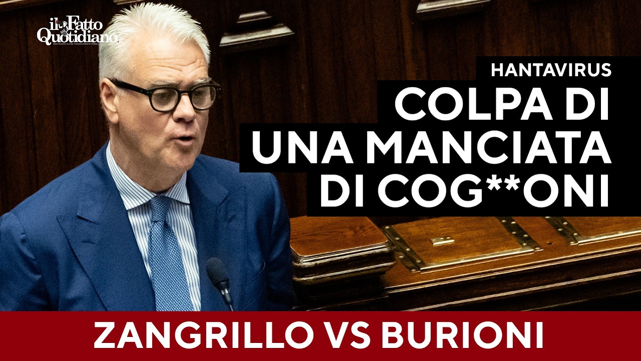 Zangrillo: "Hantavirus? Colpa di una manica di co*lioni". Frecciata alle viro-star e a Burioni