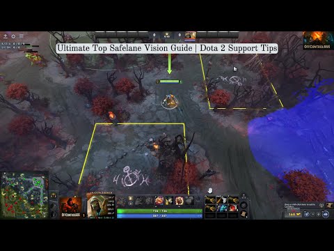 Ultimate Top Safelane Vision Guide | Dota 2 Support Tips