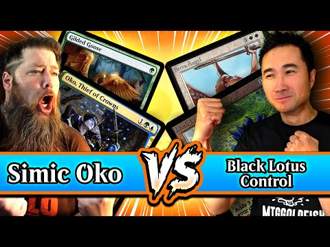 Black Lotus Control (1994) vs. Simic Oko (2019) | Best Standard Deck Ever Top 64