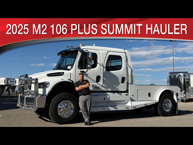 Preview image of 2025 Freightliner M2 106 Plus Summit Hauler youtube video
