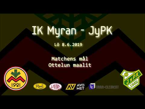 2019 06 08, IK Myran - JyPK GOALS