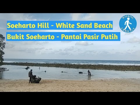 Walk Driving from Soeharto Hill to the White Sand Beach || Aceh Besar