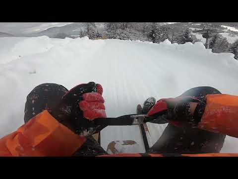 Hexenritt von Hochsöll nach Söll morgens am Samstag, 17.12.2022 mit den Ress Klapprodel