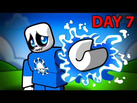 I Spent 7 Days Fully Upgrading Sharkman Karate In Blox Fruits