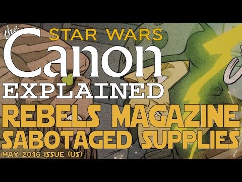 Star Wars Rebels Magazine: "Sabotaged Supplies" (Comic)
