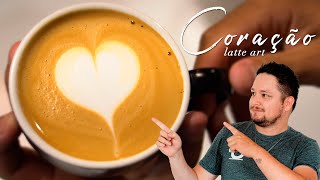 CORAÇÃO - APRENDA LATTE ART PASSO A PASSO (Desafio Latte na Tampinha)