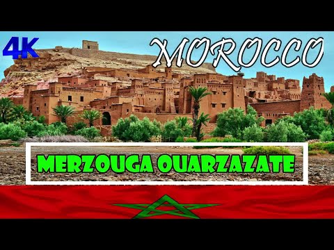 4K MOROCCO  Travel The Draa-Tafilalet Region, Ouarzazate Incredible   4K  Video  For Drone  Nature